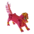 thumbnail image 2 of Artesanías Modelo de mascota perro de alambre hecho escritori hogar Adornos de oficina Decoración Yotijar  Figura animal de metal hecho a mano, 2 of 10