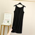 thumbnail image 2 of Tank Tops For Women Sleeveless Tops For Women Summer Plus Size Loose Fit Sleeveless Casual Long Vest Dress, 2 of 5