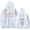 White, variant on Kpop Enhypen Orange Blood Merch Hoodie unisex fashionable casual streetwear sportswear