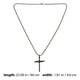 thumbnail image 2 of EeaseMX colgante de cuello en forma de cruz para hombre, gargantilla de hip hop moderna, elegante joyería para el cuello., 2 of 8