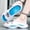 White and Blue, variant on Summer Fashion Men’s Cloud Slippers, Thickened Soft Pillow Sole, Skin-Friendly & Breathable, Non-Slip Shower Sandals, Quick Dry Design for Bedroom, Pool, Gym and Daily Casual Outings