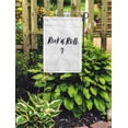 thumbnail image 2 of KDAGR Rock N Roll Ink Hand Lettering Modern Brush for Garden Flag Decorative Flag House Banner 12x18 inch, 2 of 2