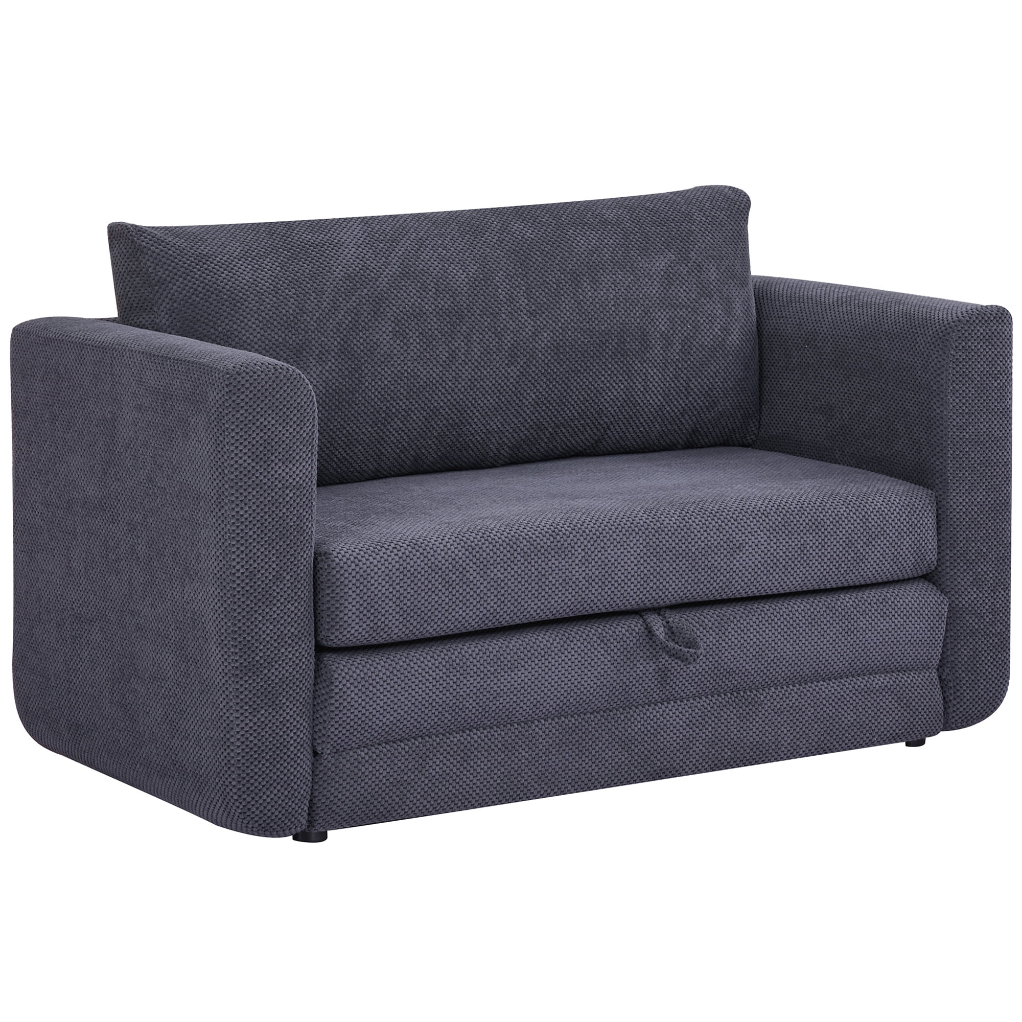 Pull Out Sofa Bed, Modern Convertible Loveseat Sleeper