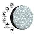 thumbnail image 4 of Sikiie Polar Bears And Snowy Winter PVC Leather Spare Tire Wheel Cover Spare Tire Cover, for Car Truck SUV Camper Trailer Universal Fit(14-17in)-17 inch, 4 of 6