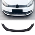 thumbnail image 1 of Front Bumper Lip Spoiler Stylish Front Spoiler Splitter Chin Diffuser Protector Body Kit Replacement For 6 MK6 Standard 2008 to 2012, 1 of 7