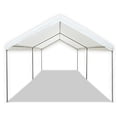 thumbnail image 2 of Caravan Canopy Domaine 10 x 20 Pieds Jambe Droite Ensemble de Tente à Auvent Instantané, Blanc, 2 of 5