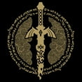 thumbnail image 2 of Mens Nintendo The Legend of Zelda: Tears of the Kingdom Master Sword Icon Lightweight Hoodie, 2 of 4
