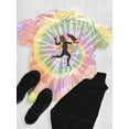 thumbnail image 3 of Zeus Greek Vase Painting Tie Dye Spiral Men -Image by Shutterstock, Male Small, 3 of 4