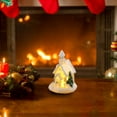 thumbnail image 6 of Lighted Christmas Village Sets, Winter Village Houses with Figurines and Collectible Buildings, Battery Operated Xmas Decor for Home Tabletop Holiday Displays, 6 of 8