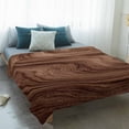 thumbnail image 4 of Retro Wood Grain Blanket Soft Cozy Warm Throw Blanket for Couch, Plush Fuzzy Flannel Fleece Blankets for Sofa, Rustic Farmhouse Wooden Board Brown Bed Blankets Lightweight Gifts for Women, 50"x80", 4 of 9