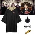 thumbnail image 3 of Traje Académico Disfraz Juego Rol Con Capucha Ropa Fiesta para Y Adultos, 3 of 9