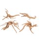 thumbnail image 3 of Natural Aquarium Decor Fish Tank Ornaments Decorative Wood Root Shape Light Brown 20-25CM 4Pcs, 3 of 5