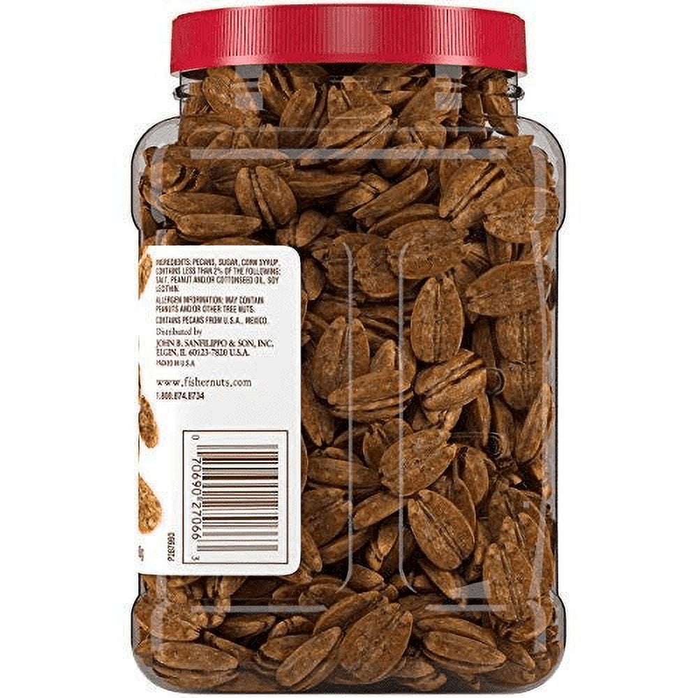 Fisher Snack Glazed Pecans, Jr. Mammoth Pecans, 24 oz