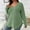 Green, variant on Hauaitttt Plus Size Women ’s Casual Fall Sweaters with V Neck and Long Sleeves Great for Going Out Long Underwear Shirt Men Thermals Top and Bottom Set Ladies Thermal Tops Pack plus Size Thermal Tops