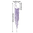thumbnail image 2 of Dream Catcher Wall Decor Moon Dream Catcher Macrame Woven Wall Hanging Home Decor Dorm Room Decor, 2 of 8