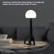 thumbnail image 3 of Lámpara De Mesa, Luz Nocturna De Escritorio, Control Táctil Regulable, Enchufe Recargable Para Dormitorio, 3 of 7