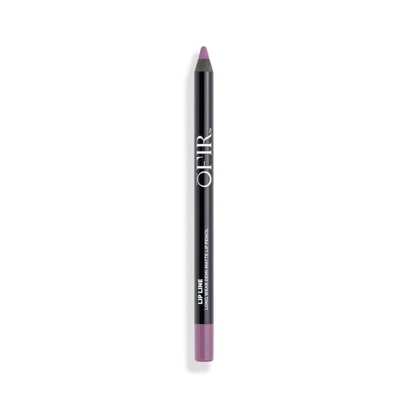 Línea de labios semimate de larga duración OFIR | Lápiz delineador de labios de color morado apagado, a prueba de manchas, fácil de deslizar, hidratante, de larga duración, aplicación precisa, para la