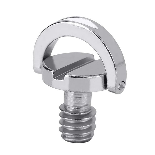Mgaxyff 1/4'' Camera Screw, Stainless Steel DRing Screw,10pcs