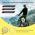 thumbnail image 3 of Advancent Freno de disco de bicicleta con pernos, piezas de ciclismo de alta dureza, Kit de rotores de actividad exterior de Metal resistente al desgaste, Type2 NO2 Advancent OD027321-03, 3 of 6
