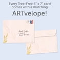 thumbnail image 3 of Tree-Free Greetings Wedding Greeting Card 2 Pack, 100% Recycled Paper, 5x7, Love is Love (GT60187), 3 of 6