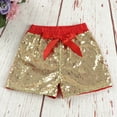 thumbnail image 4 of Hessimy Girls Flowy Shorts Butterfly Shorts for Kids with Pocket Athletic Shorts Running Shorts for Girls(Brick Red,0-1 Years), 4 of 8