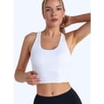 thumbnail image 2 of RUNNING GIRL Women’s Workout Tank Top with Built-in Sports Bra, Criss Cross Back Yoga Crop Tank for Gym Fitness, 2 of 6