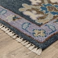 thumbnail image 2 of Oriental Weavers Majorca Hand-made Wool Area Rug - MAJ07 - 6' x 9' - in Blue/ Multi - Vintage Inspired, Hand-Made Wool Rugs, Dining, Living Room Rug, 2 of 5