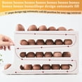 thumbnail image 3 of 4 Tiers Egg Holder for Fridge - Auto Rolling Fridge Egg Organizer, 30 Eggs Fridge Egg Rack Large Capacity, Space-Saving Egg Dispenser Holder, Egg Dispenser for Refrigerator (Mix), 3 of 5