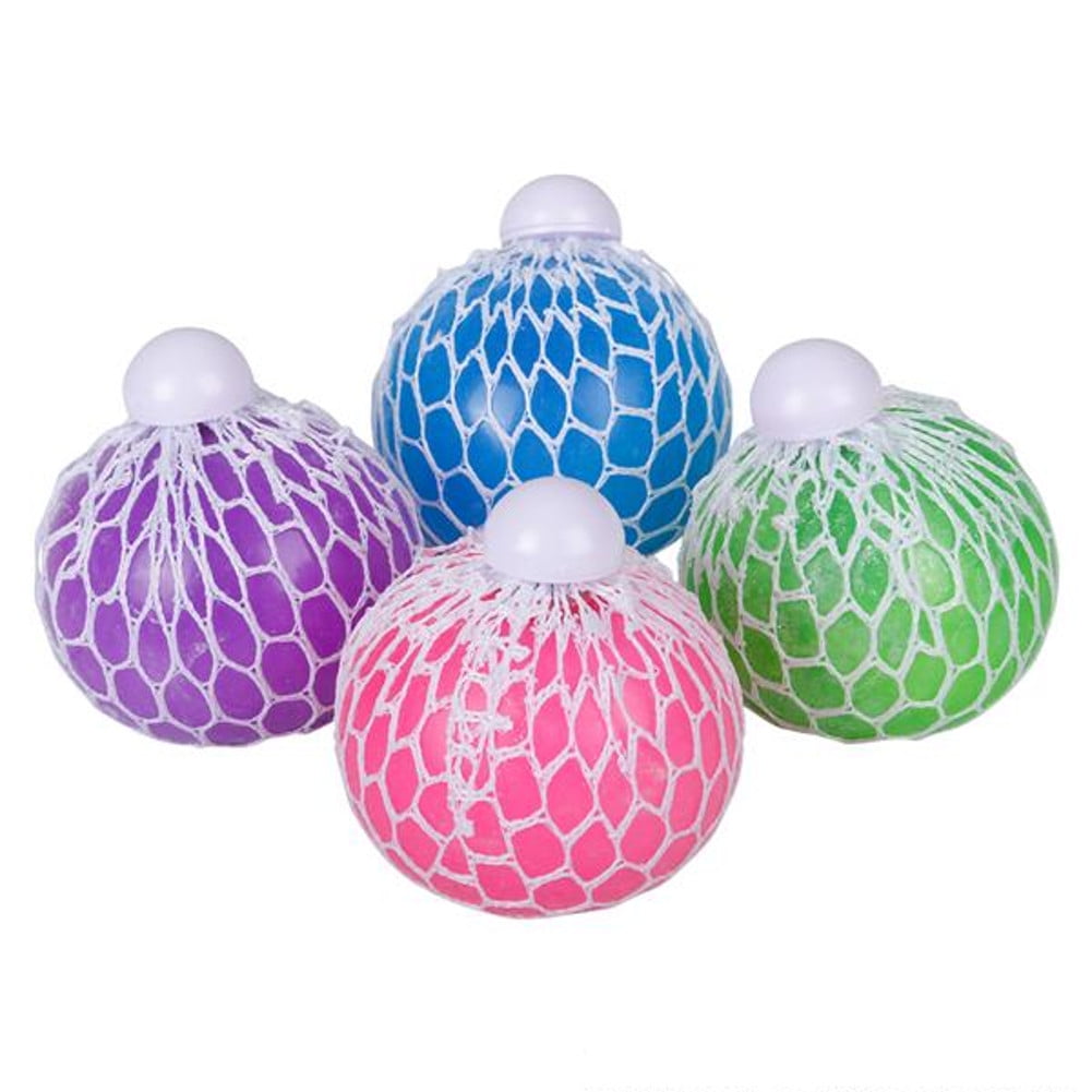 netted squishy ball