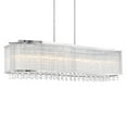 thumbnail image 2 of CWI Lighting Elsa 6 Light Drum Shade Chandelier With Chrome Finish, 2 of 5