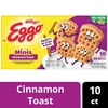 Eggo Minis Cinnamon Toast Waffle Bites, Frozen Breakfast, 10 Count, Regular