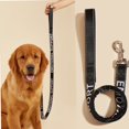 thumbnail image 4 of Typpkmm Small Pet Dogs and Leashes Solid Color Service Dog Emotional Support Jacquard Leash, 4 of 7