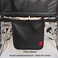 thumbnail image 4 of Soporte Para Bolsa De Orina Para Silla De Ruedas, Resistente Al Desgarro, Práctico Soporte Para Bolsa De Nefrostomía, Fijación Segura Con Cubierta De Tubo Para El Hogar, 4 of 7