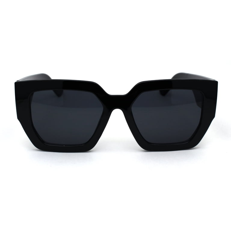 SIN CITY Fashion Oversized BLACK SQUARE Sunglasses Accessories | Sin City Fashion Oversized Black Square  main image 2