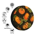 thumbnail image 5 of Gaeub Orange Pumpkin 14-17in Tire Cover, Spare Tire Cover, for Camper Caravan, Trailer, Car, Truck, SUV, Jeep - 14 inch, 5 of 9