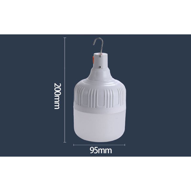 Linterna de acampada, lámpara LED portátil para acampada Luces de camping impermeables de 500 lúmenes con baterías recargables por USB, 2 modos de iluminación, luces para carpas, para acampar, pescar,