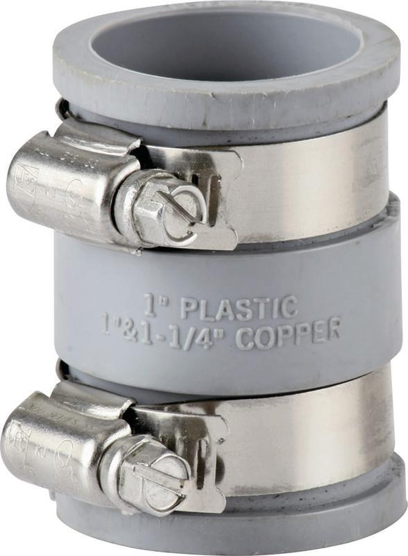 ProSource Drain Pipe Connector 11/4 Or 11/2 In Pvc