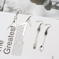 thumbnail image 3 of CIYISON Sliver Earrings Spoon Fork for Triangle Ruler Earrings Birthday Gifts for Girlfr, 3 of 13