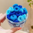 thumbnail image 4 of CSChome Bandeau 100 Pcs Bandeau en Boîte Haute Élasticité Accessoires de Cheveux Réutilisables Couleur Bonbon Douce Femmes Filles Attache Queue de Cheval, 4 of 7