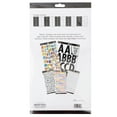 thumbnail image 2 of Simplicity Solid Stick Gold Script Alphabet Paper Stickers, 71 Piece, 2 of 5