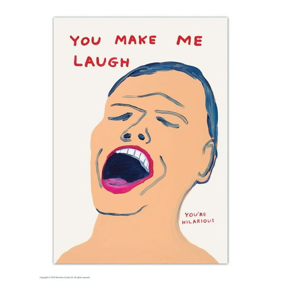 Postcard - Funny A6 Print - Funny You're Hilarious