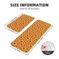 thumbnail image 2 of Sikiie Brown Wood Grain Sunflower A Kitchen Mat 2 PCS Cushioned Kitchen Rug, Waterproof Non-Slip Kitchen Mats for Kitchen, Floor Home, Sink, Laundry, 2 of 6