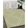 thumbnail image 3 of Ahgly Company Machine Washable Indoor Rectangle Transitional Khaki Gold Area Rugs, 6' x 9', 3 of 7