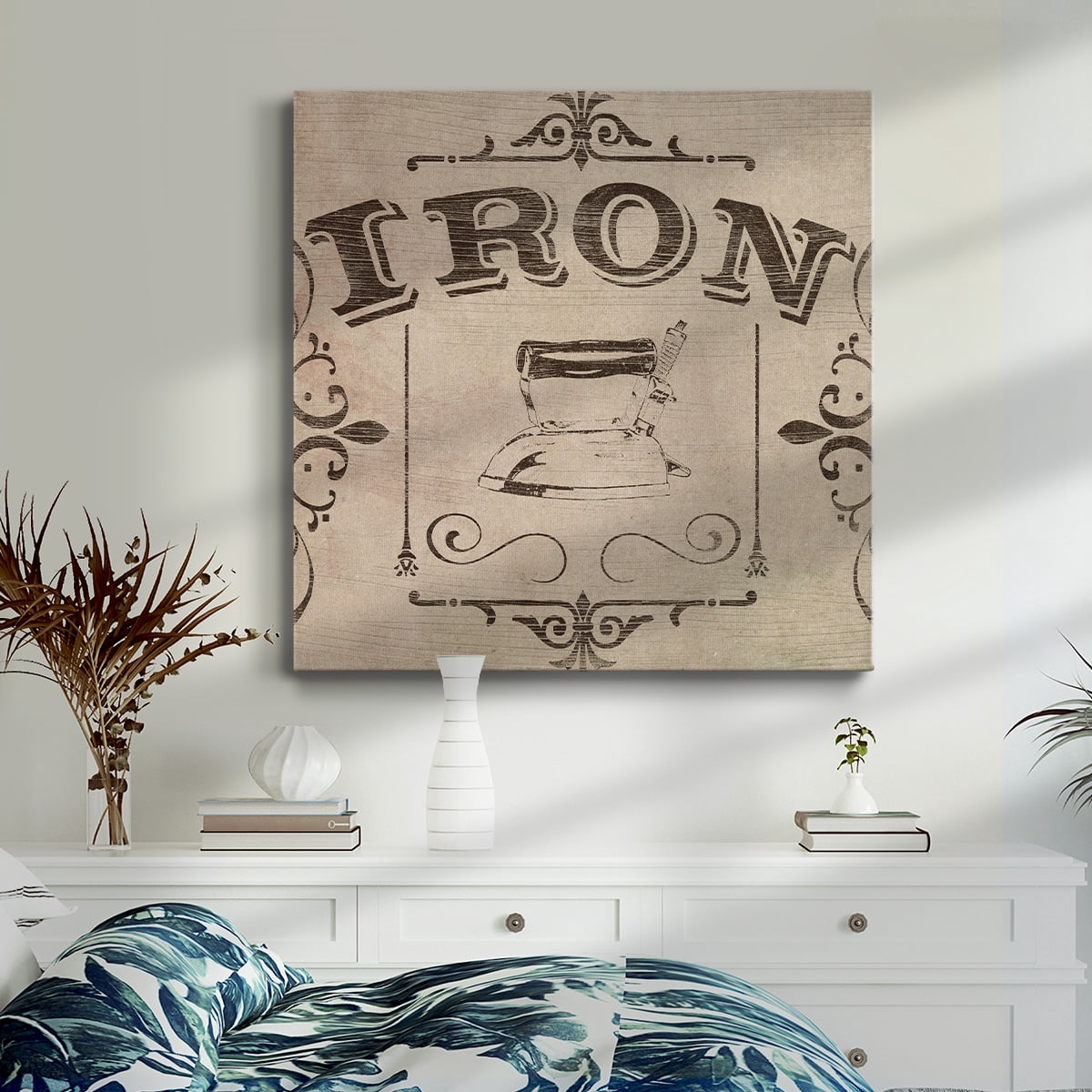Wexford Home Custom Adagio V-Premium Gallery Wrapped Canvas, 24" x 24" - Ready to Hang