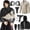 Beige, variant on Hooded Scarf Armor Costume, Medieval Renaissance Knight Costume Set, Hooded Scarf Shoulder Armor Lace Up Shirt Belt Gauntlet Full Cosplay Outfit for Halloween Warrior Party, Black M