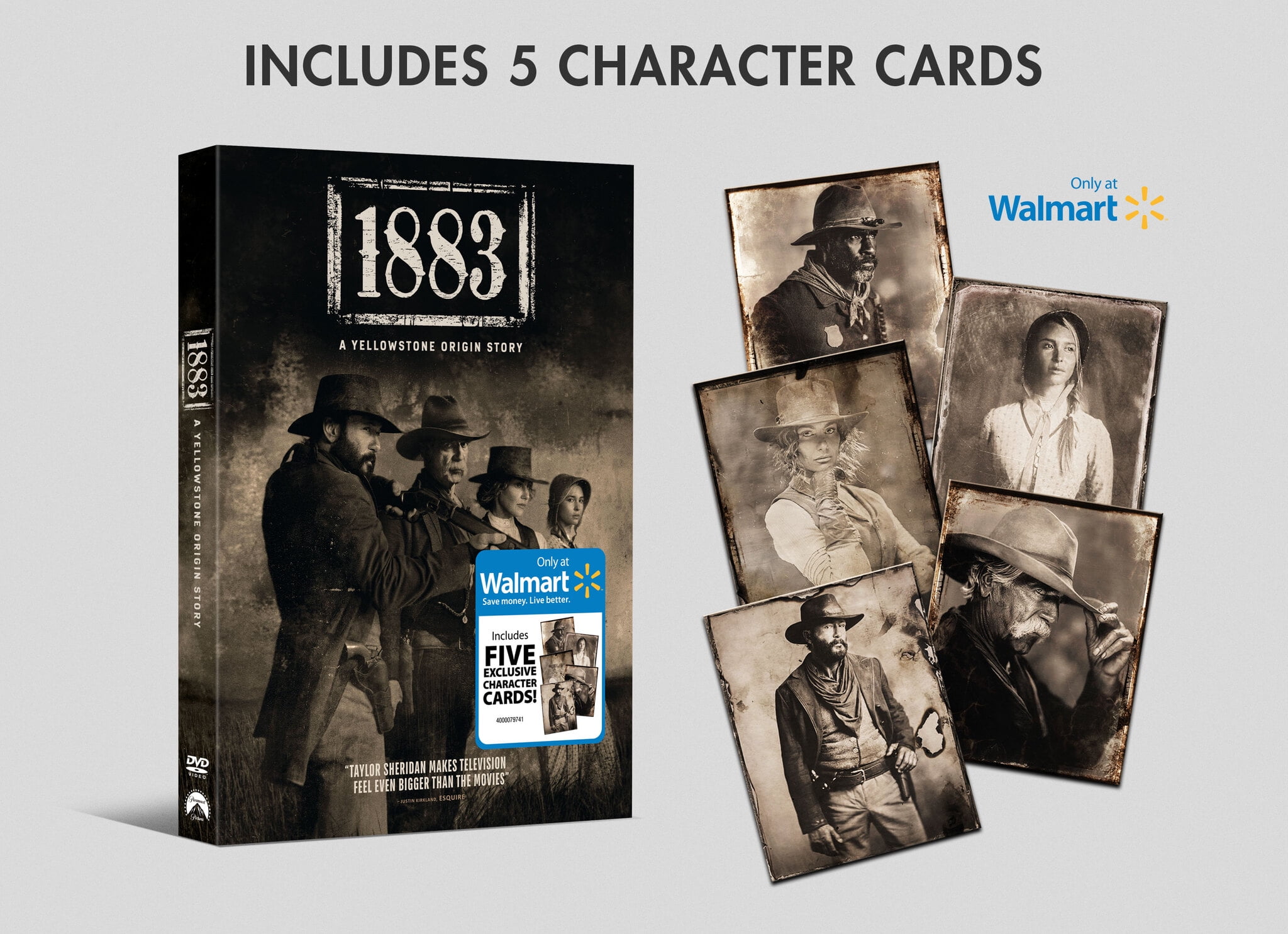 Paramount 1883: A Yellowstone Origin Story (Walmart Exclusive) (DVD)