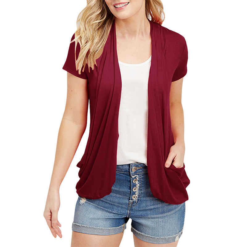 Women's Short Sleeve Cardigans