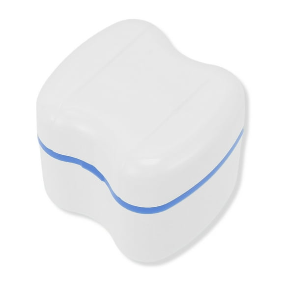 Unique Bargains 1 Pc Braces Storage Box Portable Braces Storage Box Blue