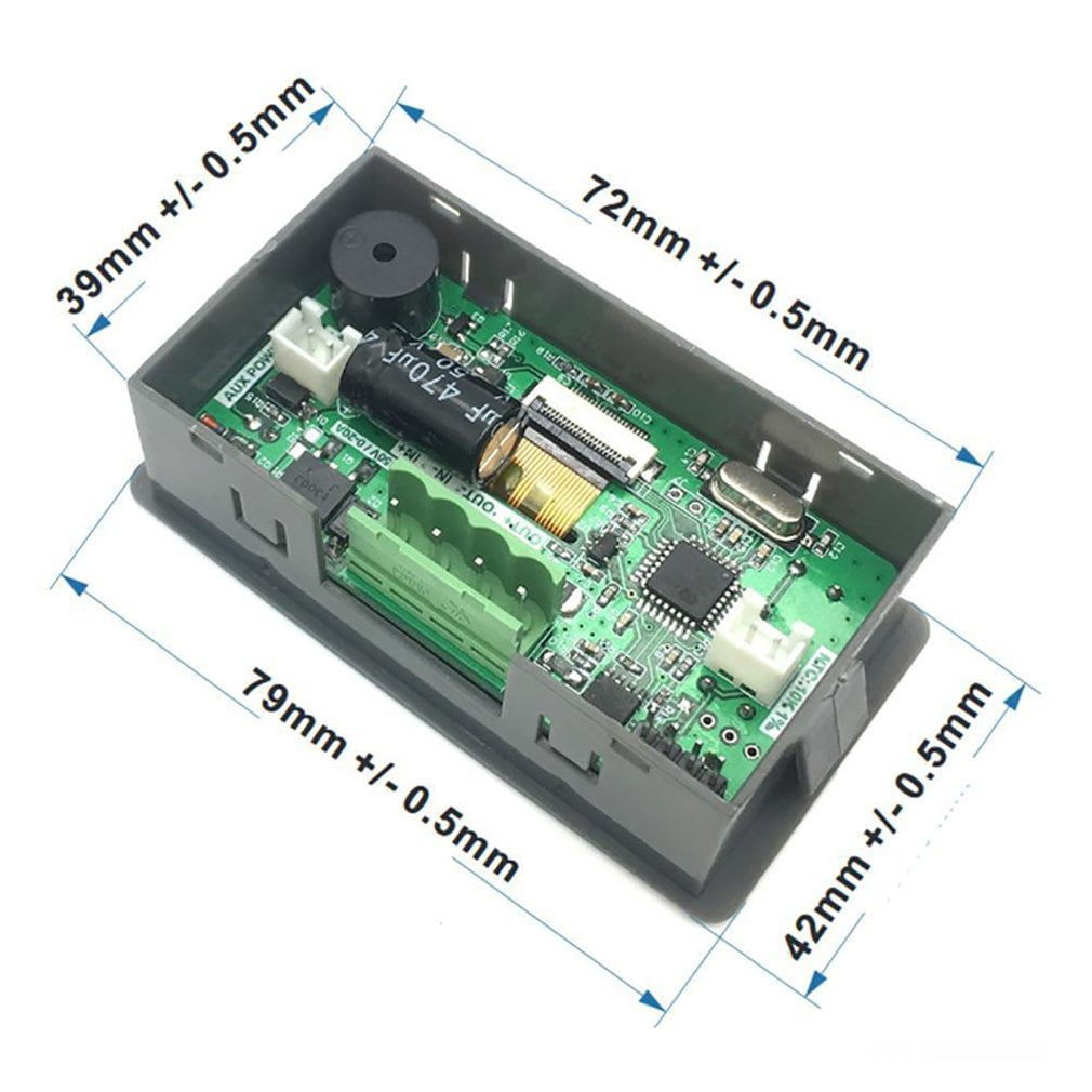 0.2A-3A LCD USB Electronic Load Module Current Resistant Power Battery Tester 