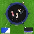 thumbnail image 4 of 8ft Trampoline for Kids with Basketball Hoop and Enclosure Net/Ladder,Heavy Duty Round Trampoline for Indoor Outdoor Backyard Bl;ue, 4 of 9